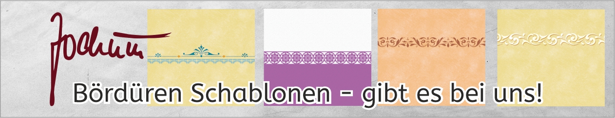 Bordüren Schablonen - Malerschablonen