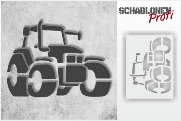 Traktor / Trecker Tom Schablone - SchablonenProfi