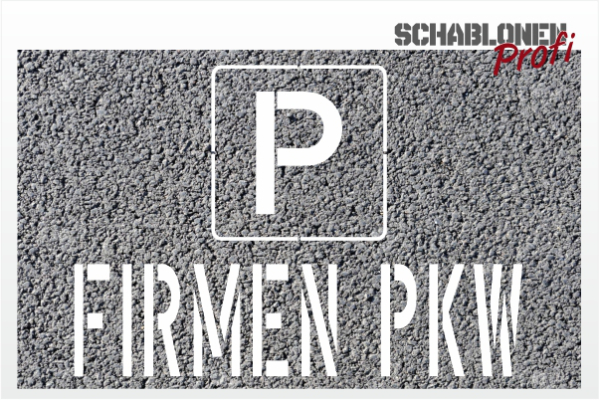 P-FIRMEN-PKW_Parkplatzschablone_213_by-SchablonenProfi