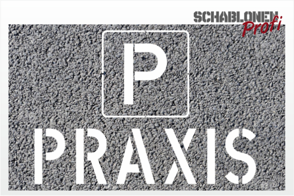 P-PRAXIS_Parkplatzschablone_216_by-SchablonenProfi