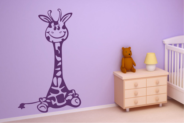 Wandtattoo-kleine-Giraffe-W1947_by-SchablonenProfi